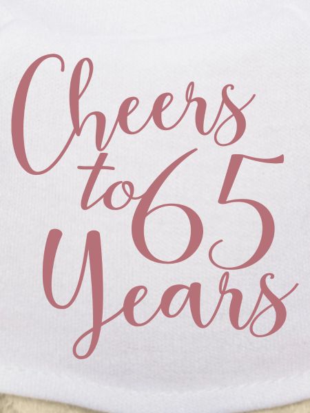 Vive 65 ans 65e anniversaire