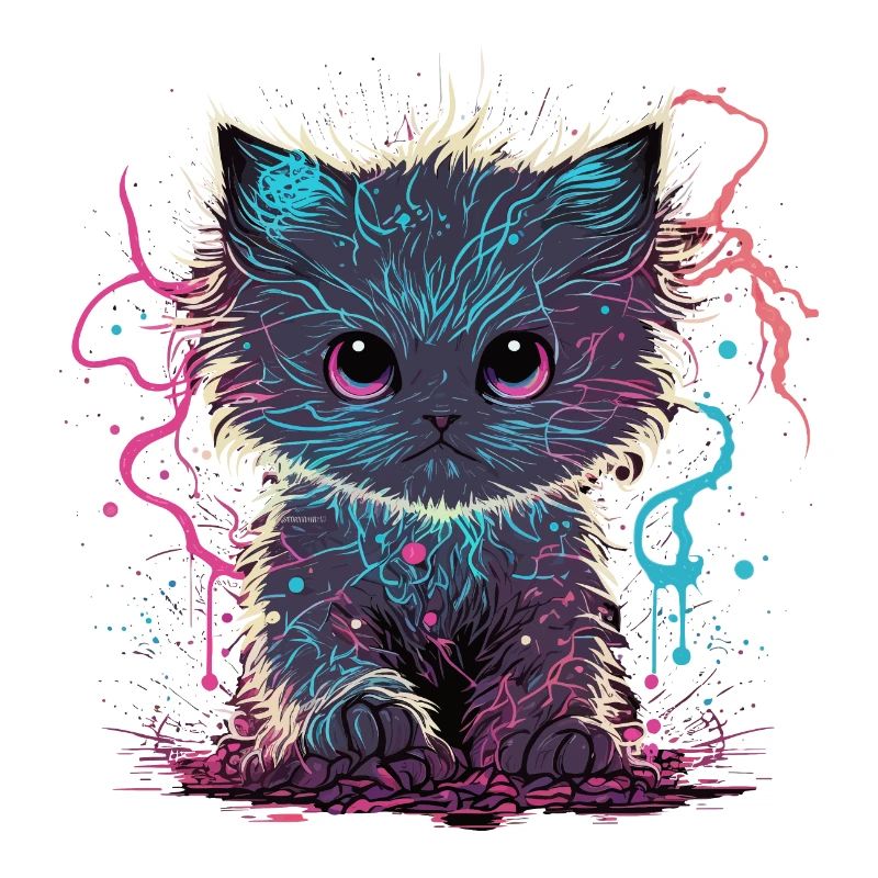 Electrified Kitten