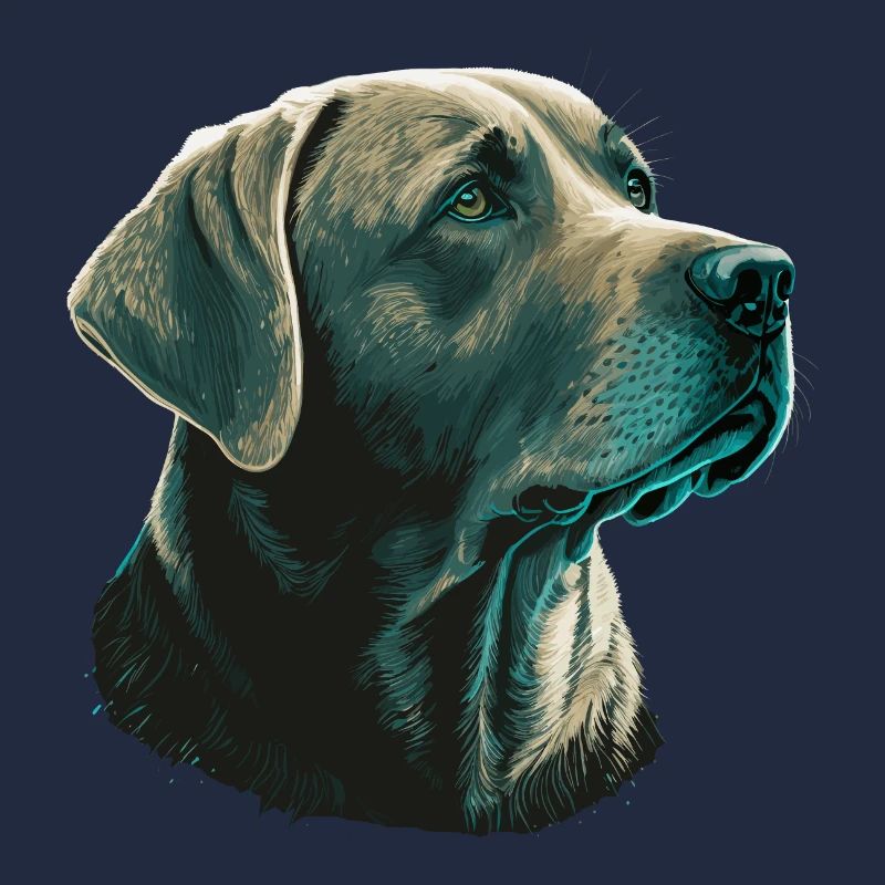 Bright Labrador Retriever