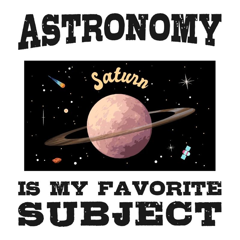 L’astronomie est mon sujet de prédilection, la planète Saturne