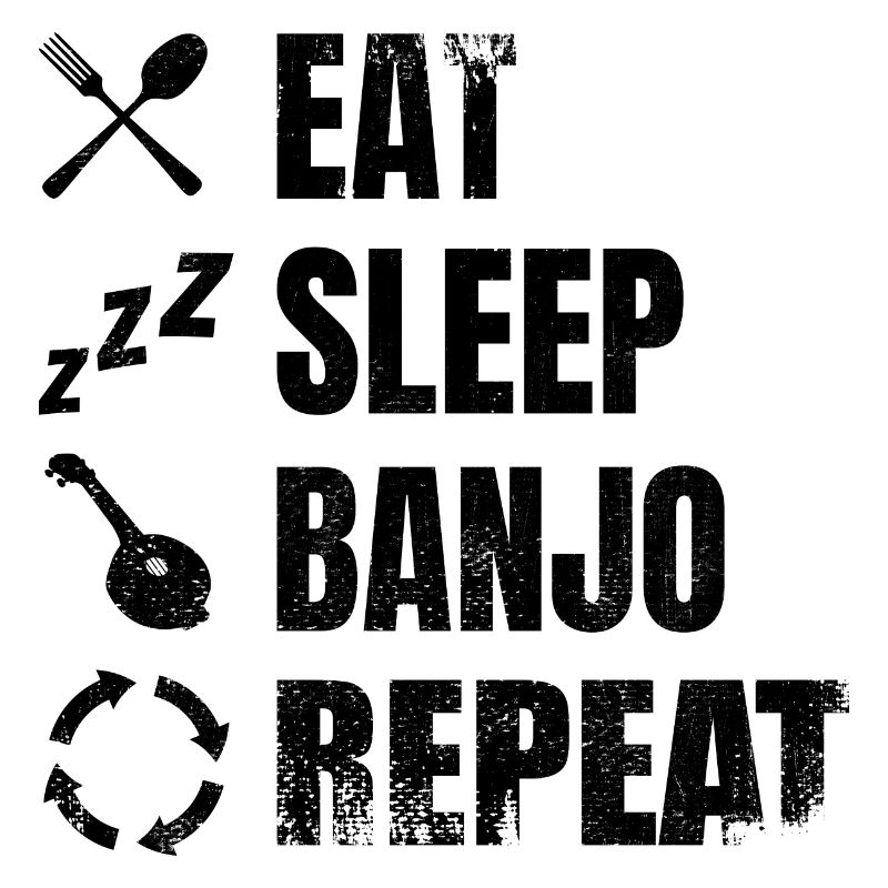 Routine quotidienne des joueurs de banjo