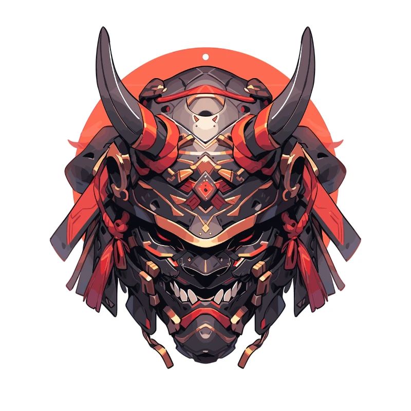 Futuristic Samurai Warrior Tribe