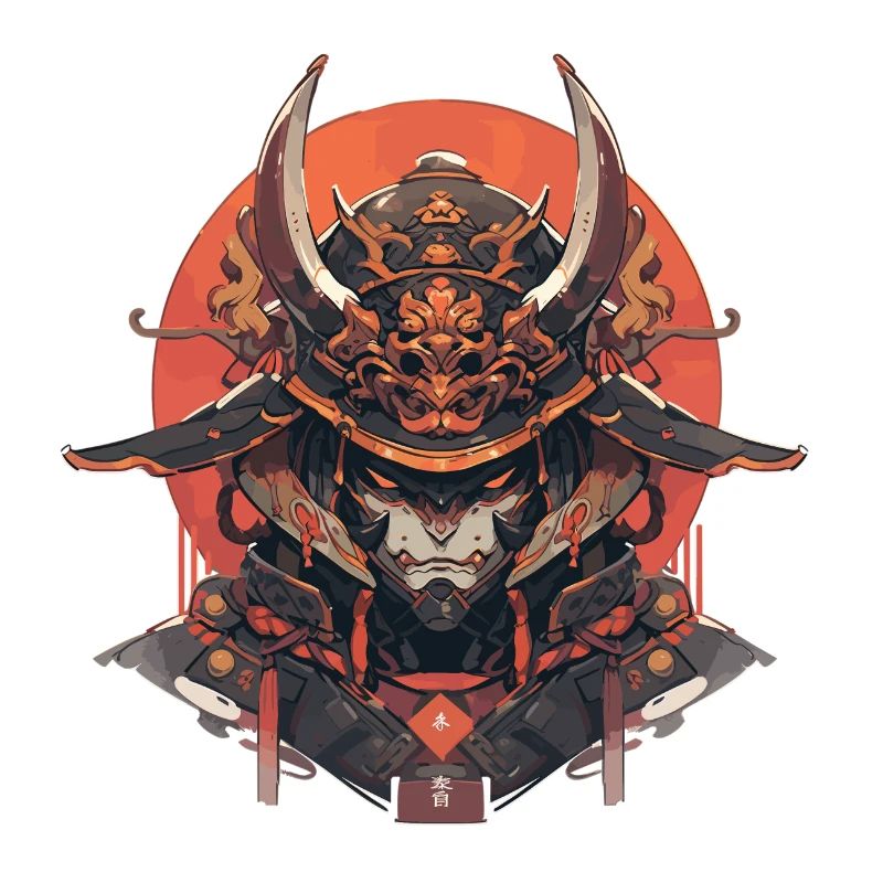 Futuristic Samurai Warrior Design