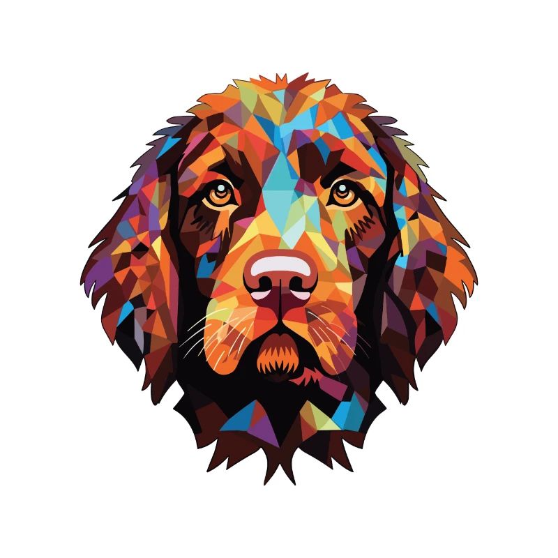 Pudelpointer Hunderasse Aquarell Illustration