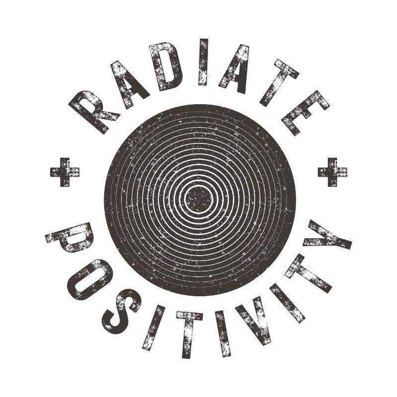 Exuding positivity modern distressed style
