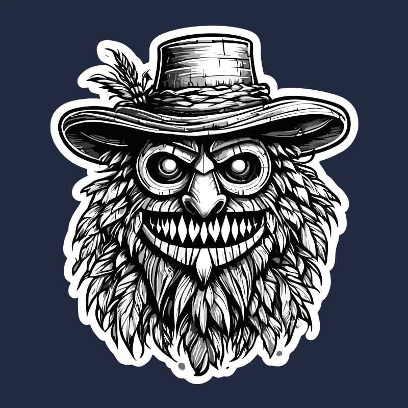 Vogelscheuche / Erntehelfer / Maisfeld / Feld