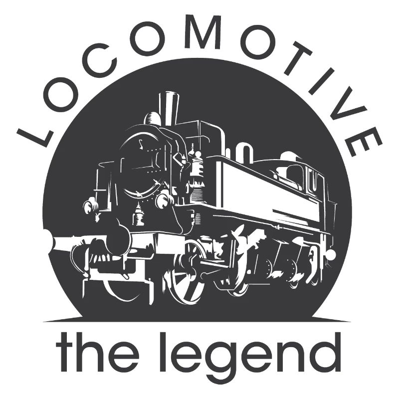 alte Lok Zug Bahn Sächsiche Bahn Symbol Logo