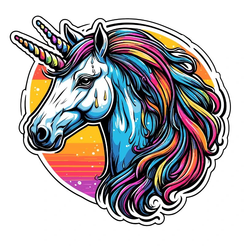 Unicorn / Mythical Creatures / Fairy Tale / Magic / Glitter
