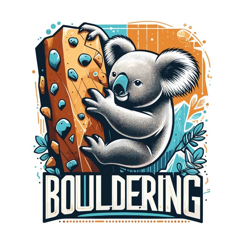 Bouldern Koala Geschenk