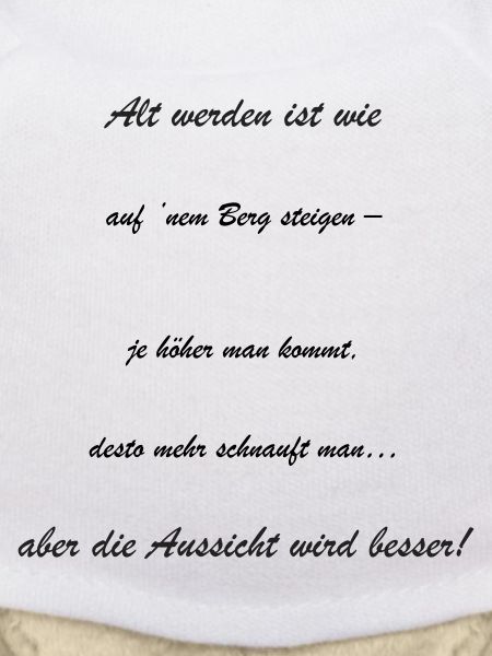 Altwerden: Die Aussicht Wird Besser