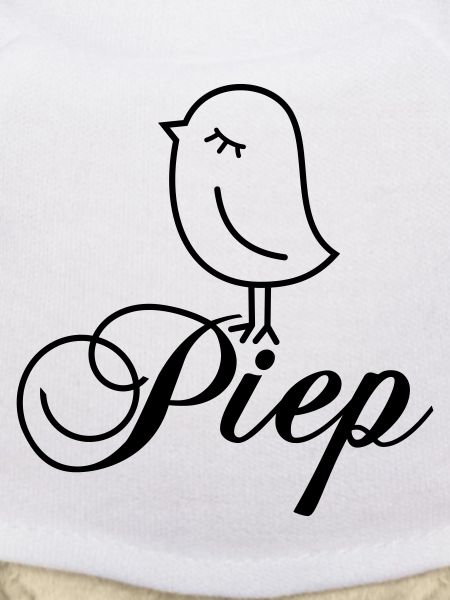 Spatz Piep – Piepmatz Vogel Cartoon Motiv