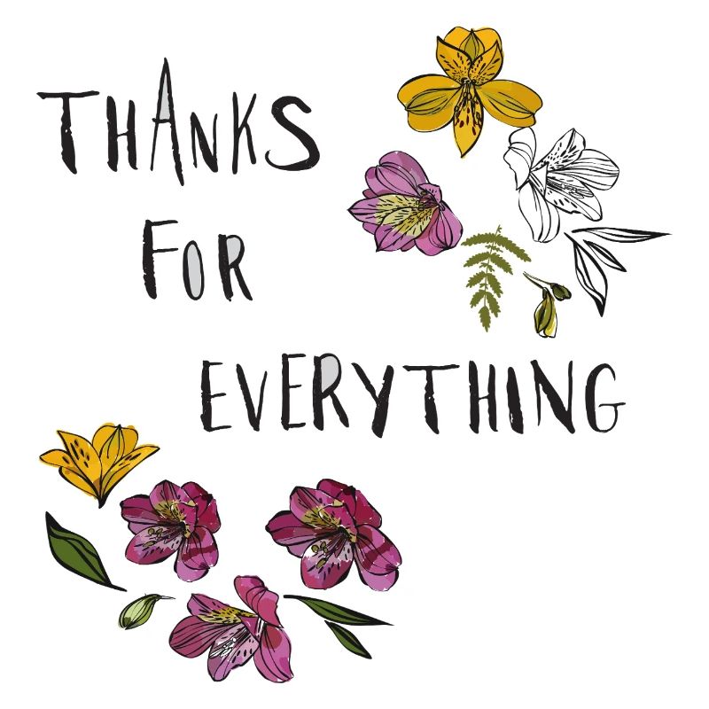 Thanks for everything