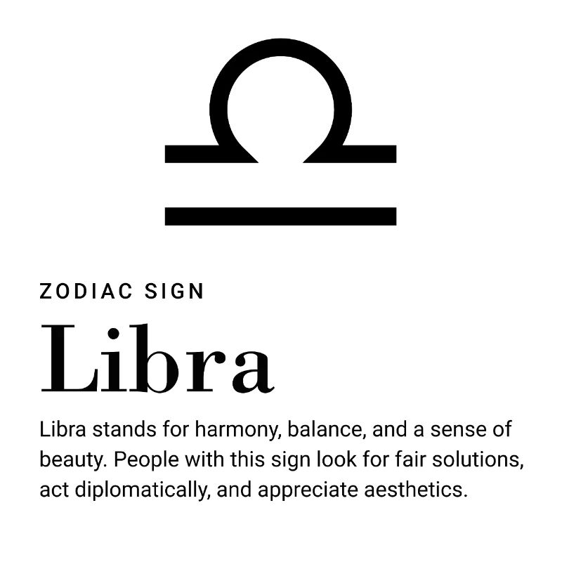 Libra - Zodiac sign