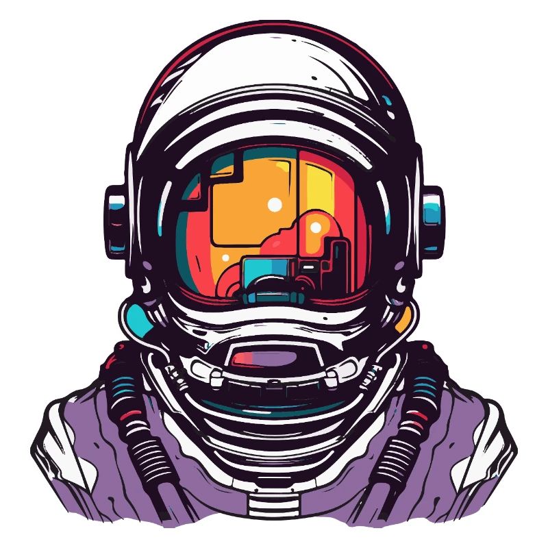 Astronaut Comic Helm