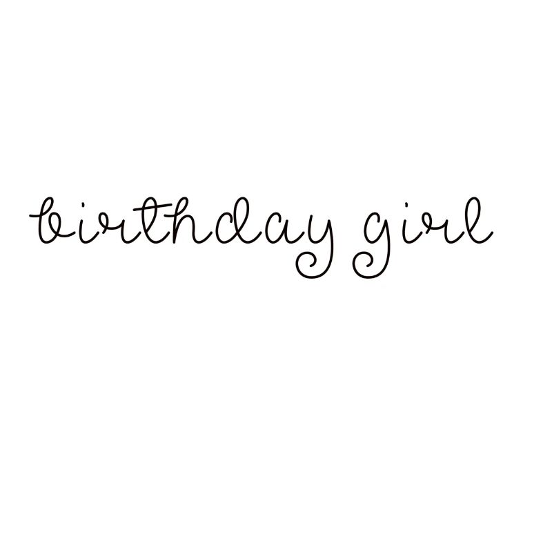 Geburtstagsmädchen Geschenkidee