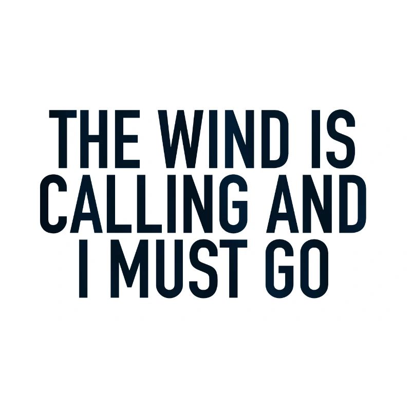 The wind Is calling and I must go - Surfen