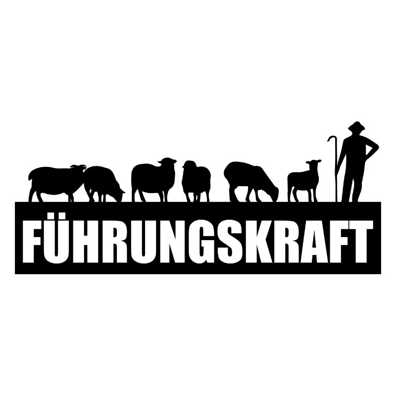 Führungskraft Schafe Geschenk Bauer Schäfer