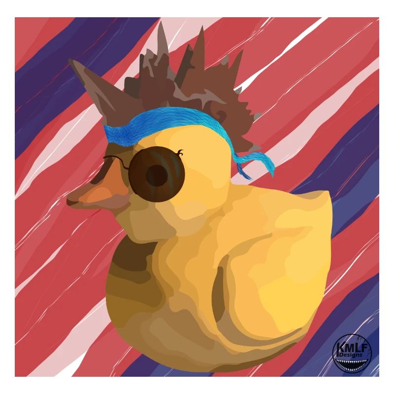 Der Duck-Biker