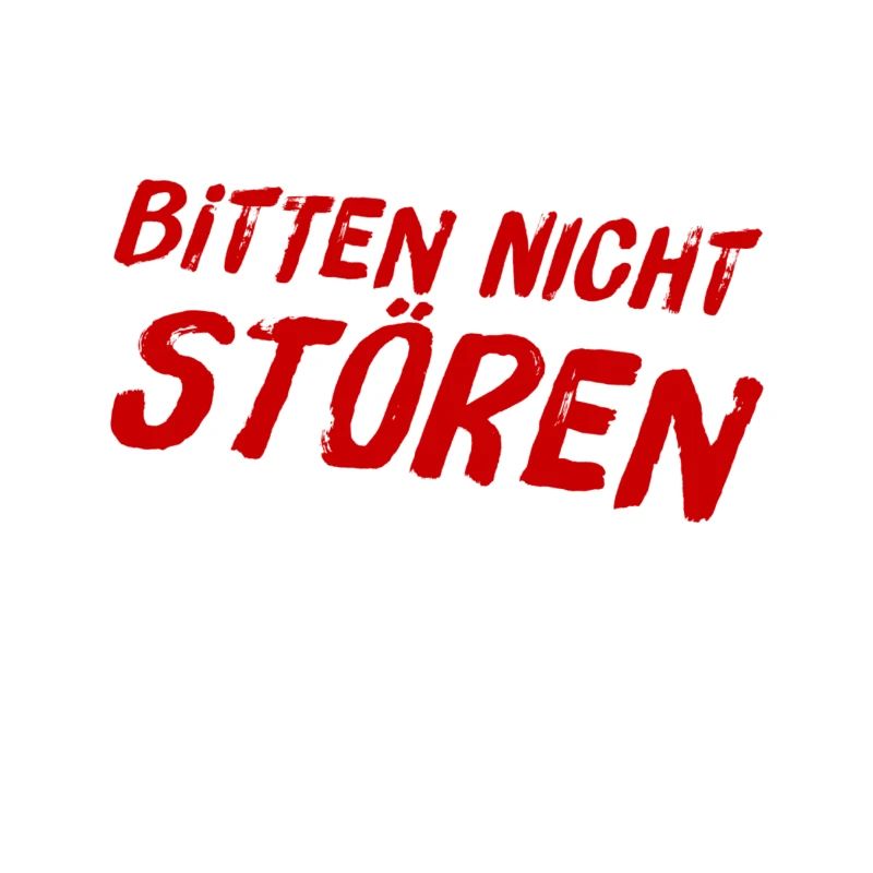 bitte nicht stören