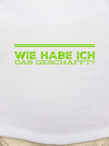geschafft