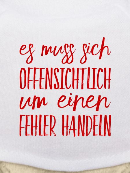 offenbar ein Fehler