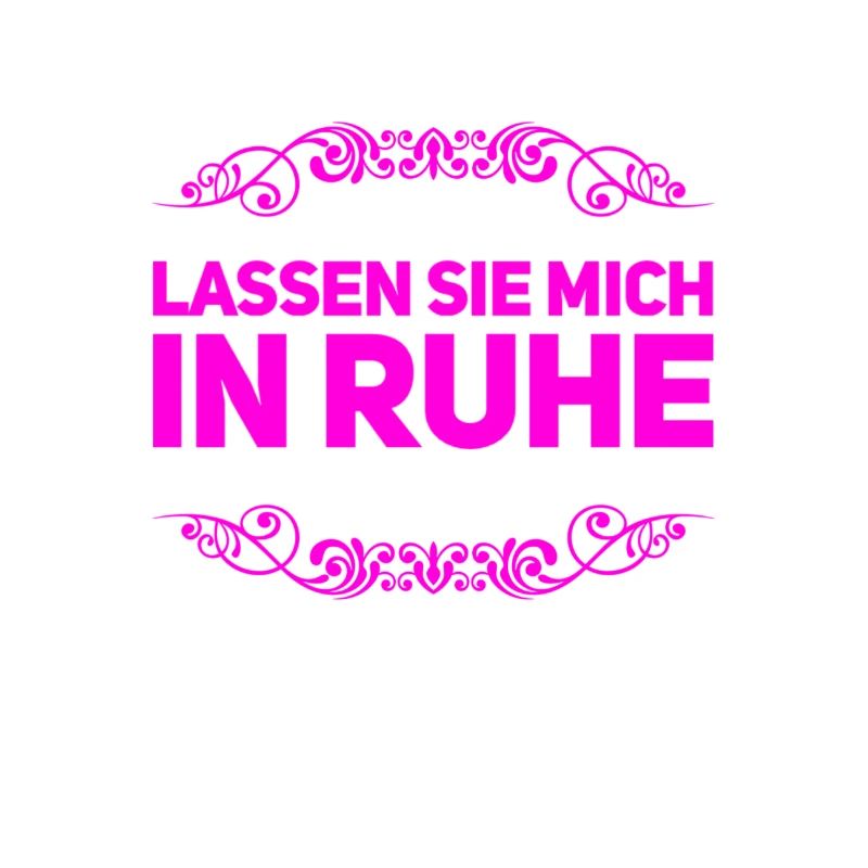 lassen sie mich in Ruhe