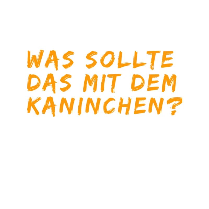 rätselhaftes Kaninchen