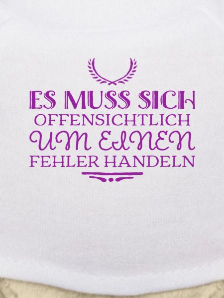 das ist ein Fehler
