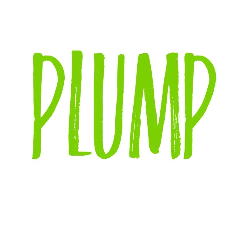 ich bin plump