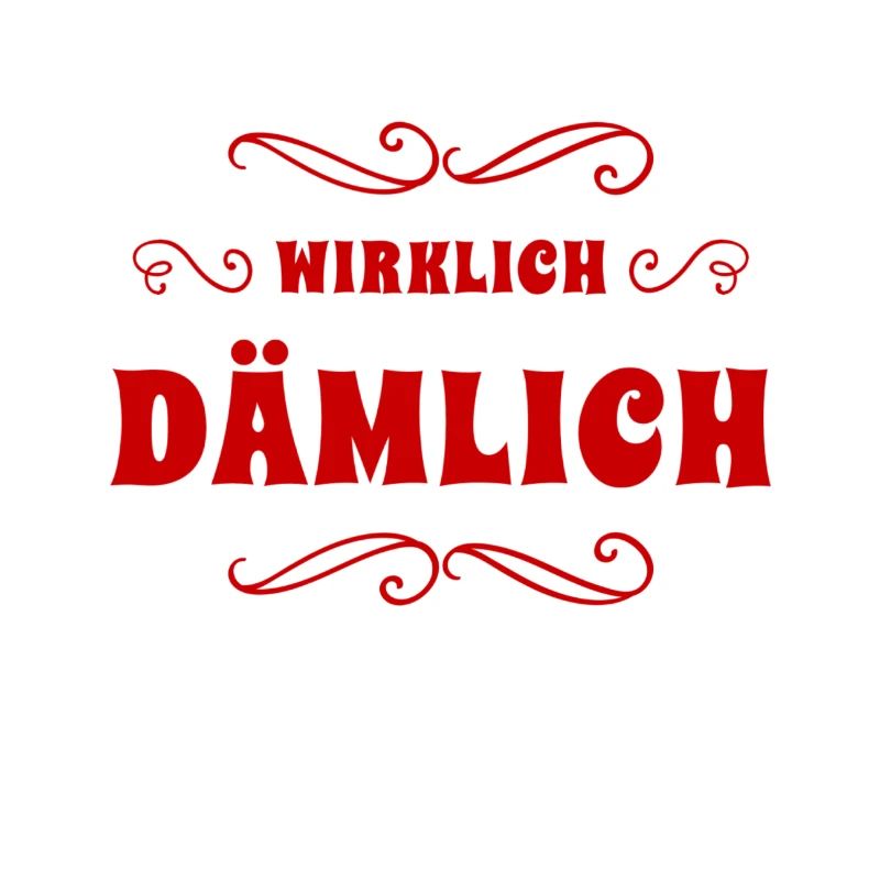 das ist wirklich dämmlich