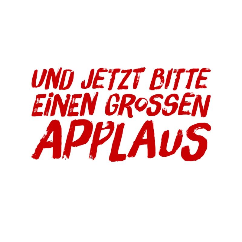 einen großen Applaus bitte