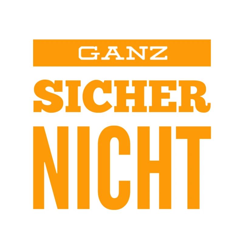 ich bin mir sicher