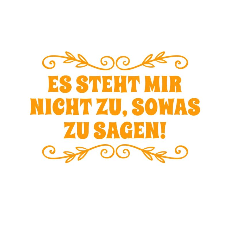 ich bin bescheiden