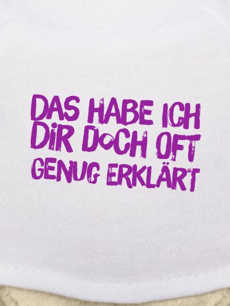 oft genug erklärt