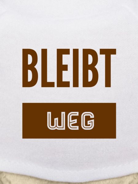 bitte halten sie Abstand