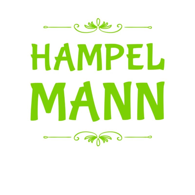 vor dir steht ein Hampelmann