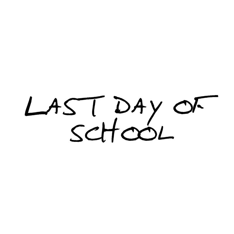 Dernier jour d’école