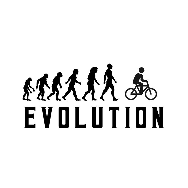 Fahrrad Fahren Evolution
