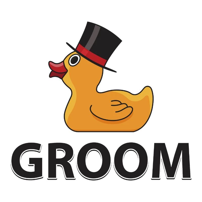 Bräutigam Rubberduck Geschenk