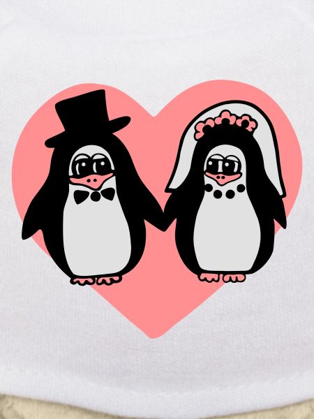 penguin wedding