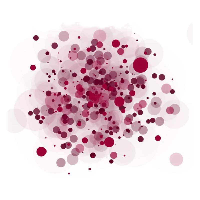 Cool spots splash graffiti motif in pink