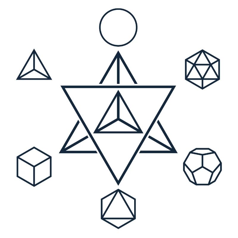Merkaba and the Platonic Solids, Sacred Geometry