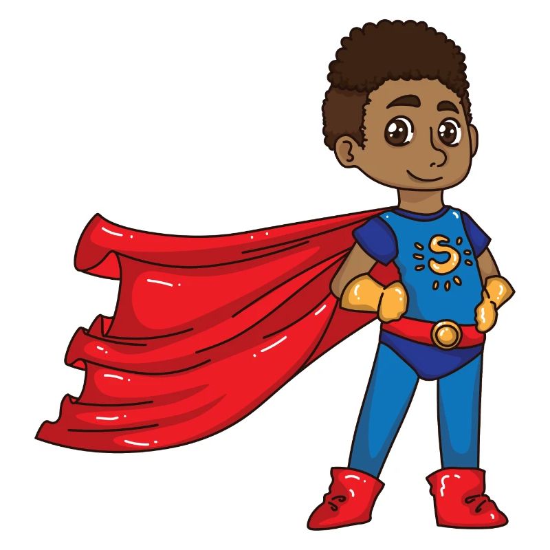 Garçon de super héros