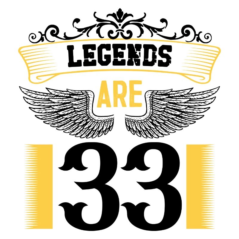 Legends are 33 years old, birthday 33