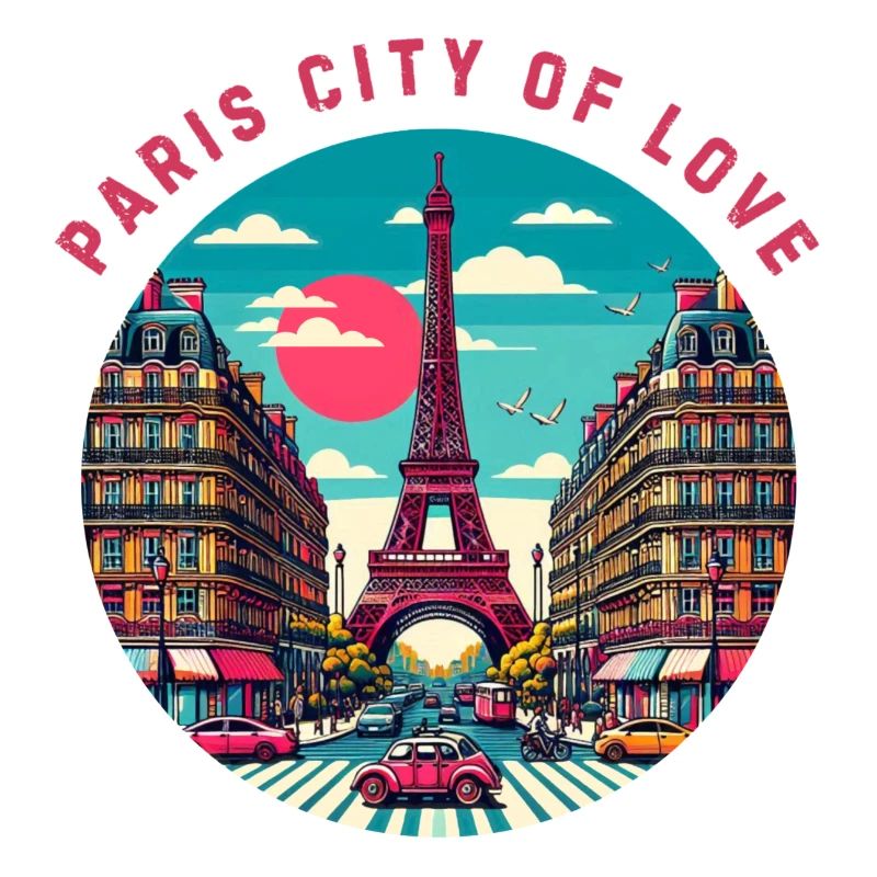 Paris Stadt der Liebe