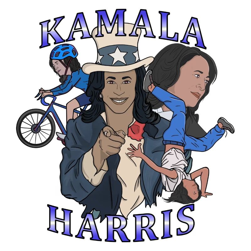 Kamala Harris Élection du style rap bootleg