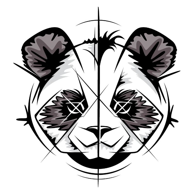 Panda Drawing Tattoo Sketch Comic Cartoon Koala