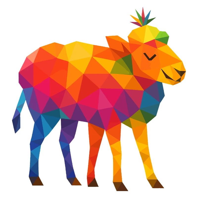 Rainbow Ship with 5 legs