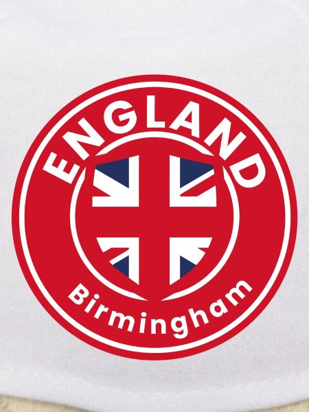 Birmingham England Emblem Round