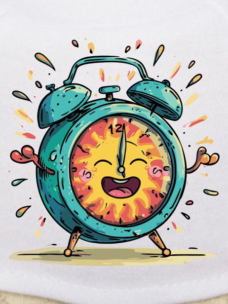 Sun Alarm Clock Celebration Image